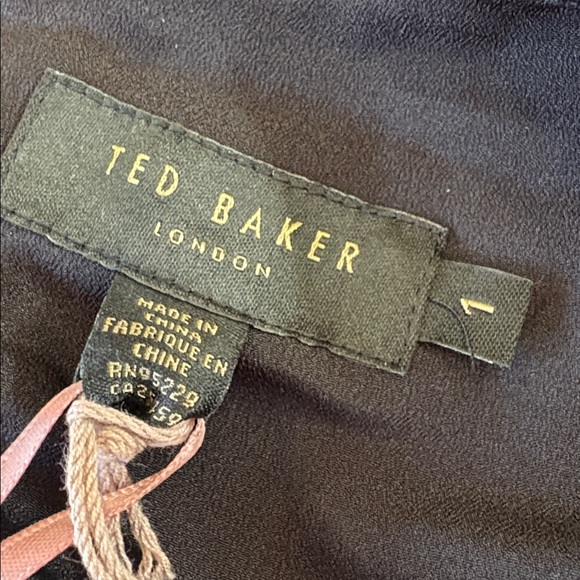 Ted Baker Aneli Cruise Stripe Fit and Flare Dress sz 4 new modern designer - Picture 9 of 16